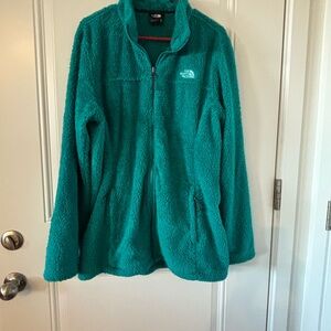 The North Face Turquoise Fleece Jacket